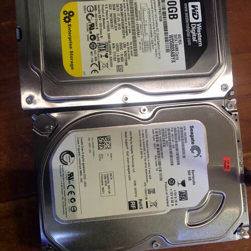 西数500G黑盘 WD5003ABYX/ST500DM002—议价
