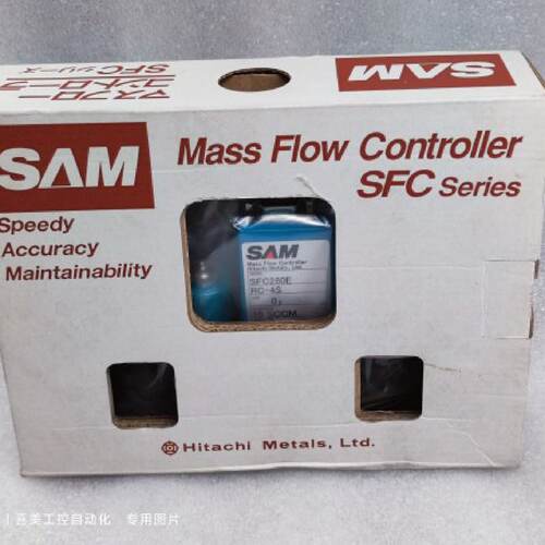 议价SAM HITACHI 质量流量计 SFC280E RC-4S O2 10SCCM 全新原包