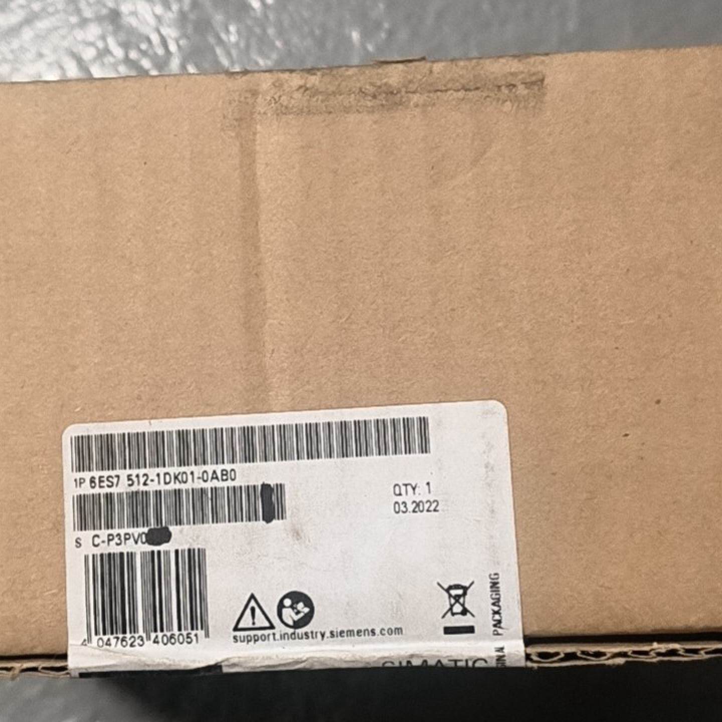 西门子6ES7 512-1DK01-0AB0全新原装未开封，--议价商品