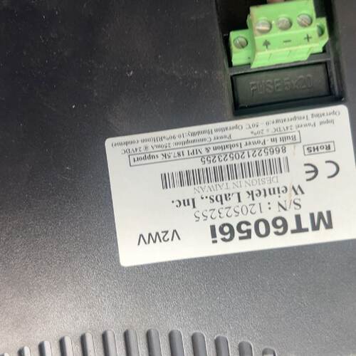 溢价-威纶通MT6056i触摸屏V2WV件