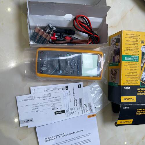 福禄克289C万用表，FLUKE289C，全新机，附件齐全，议价