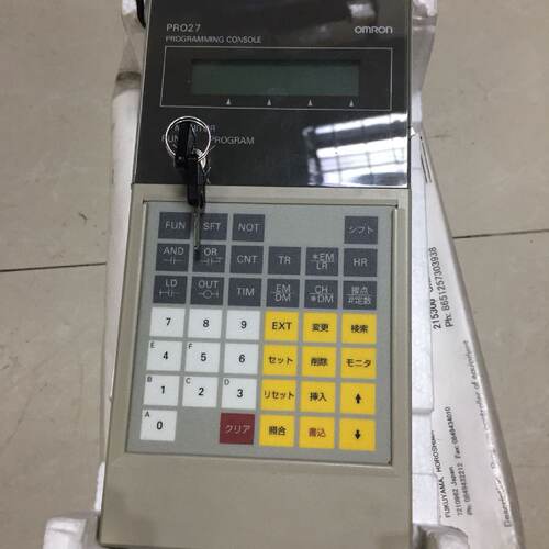 议价omron OMRON C200H-PRO27 C120-PR027 手持程式设计器 手持操