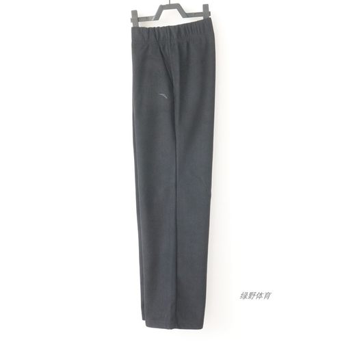 安踏女裤针织运动长裤加绒保暖直筒百搭舒适休闲长裤162517334R