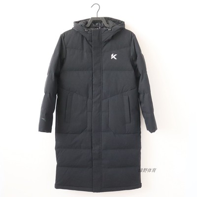 安踏男羽绒服长款外套冬款加厚舒适保暖连帽运动上衣152511904