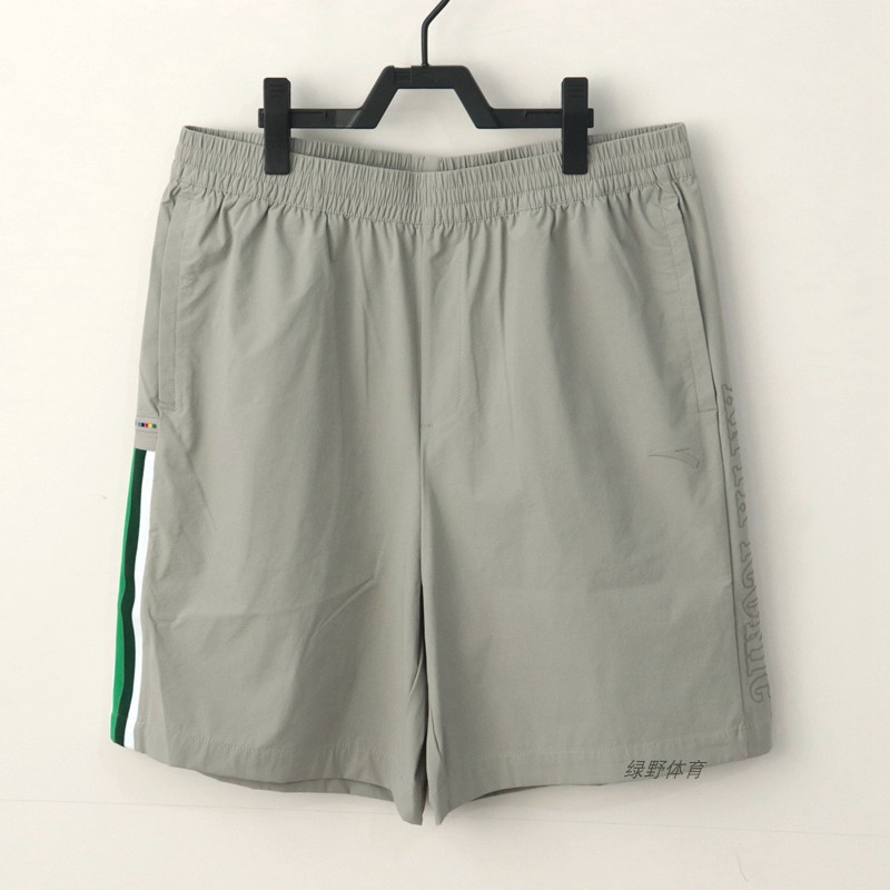 安踏男子短裤夏季舒适百搭休闲透气速干梭织运动短裤152438507