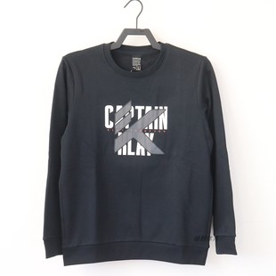 安踏男子套头卫衣秋冬款 加绒保暖圆领加厚训练运动上衣152341721N