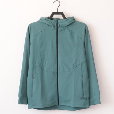 安踏男连帽卫衣针织运动上衣春秋跑步舒适透气开衫外套152415701