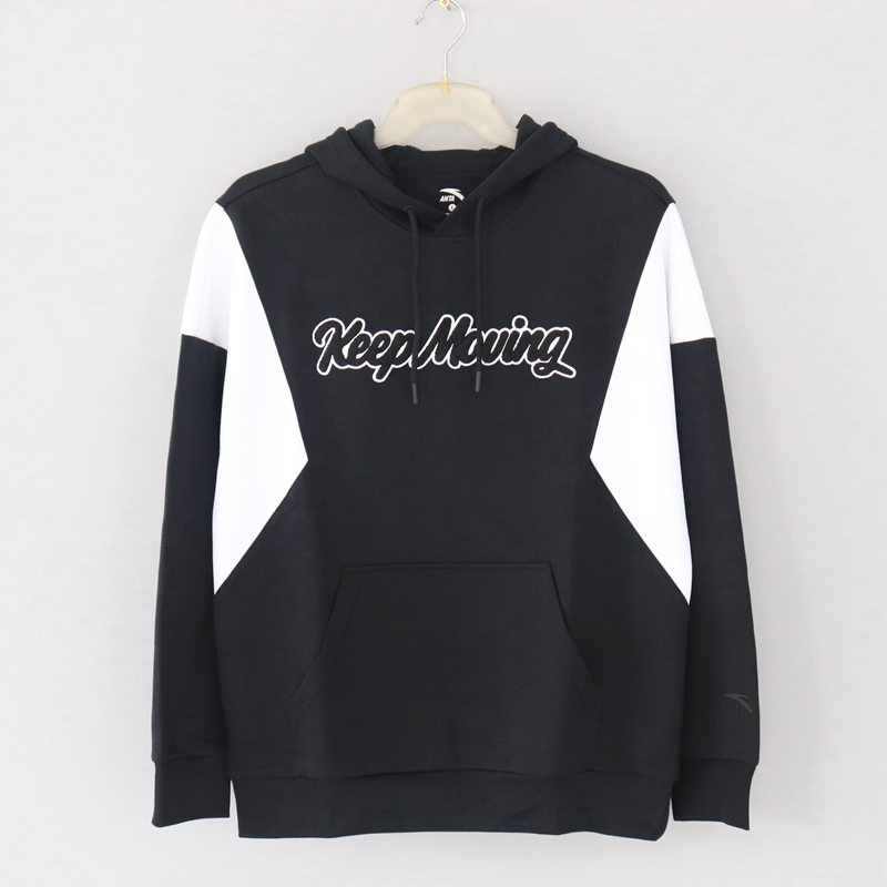 套头连帽卫衣ANTA/安踏连帽男