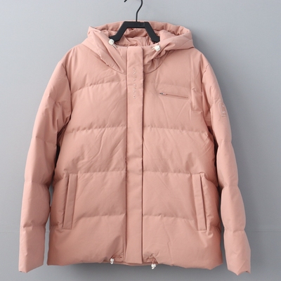 安踏女羽绒服防风加厚连帽短款羽绒外套保暖运动上衣162247919S