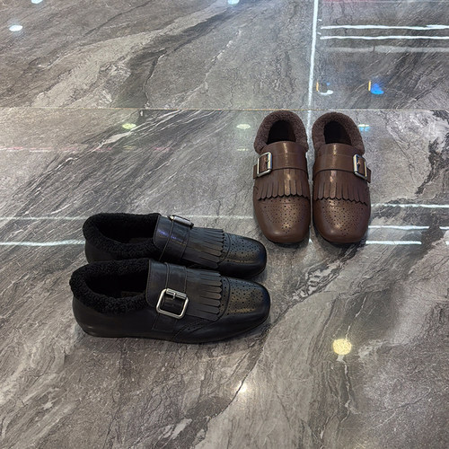 爆款气质百搭皮带扣乐福玛丽珍鞋