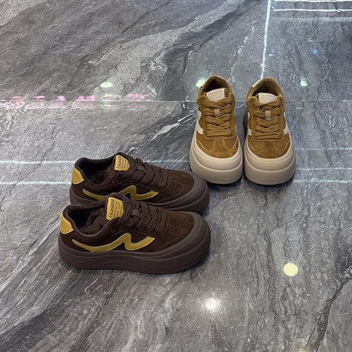 系带百搭韩版休闲板鞋显瘦不累脚