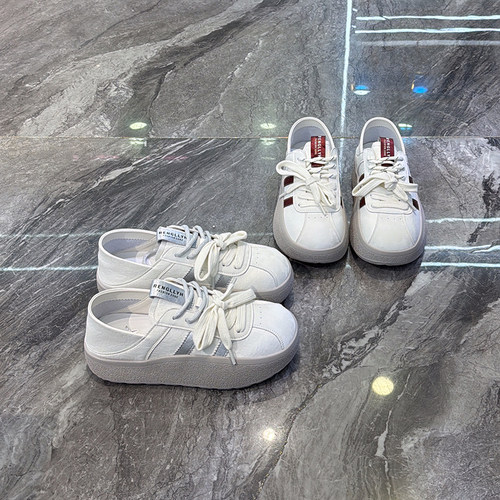 增高显瘦运动休闲鞋系带德训鞋