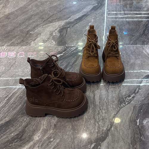 复古机车马丁靴轻便舒适短筒靴酷