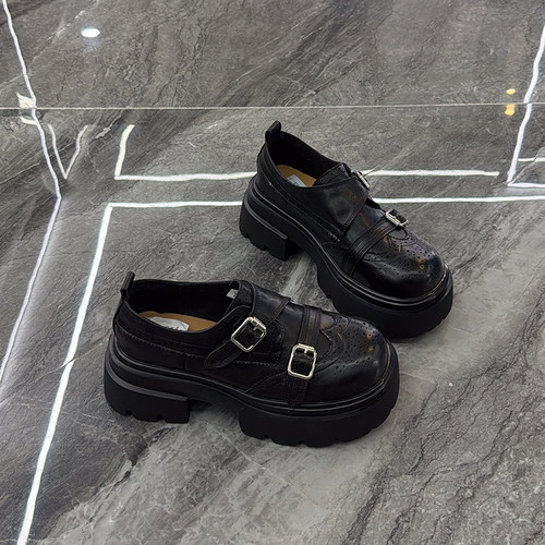 小个子增高百搭乐福鞋轻便不累脚