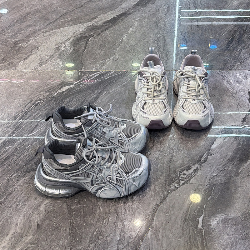 真皮做旧擦色爆款老爹鞋女2026春季新款小个子超轻厚底慢跑休闲鞋,女鞋,老爹鞋,淘宝优惠券,粉丝福利购,淘宝优惠卷