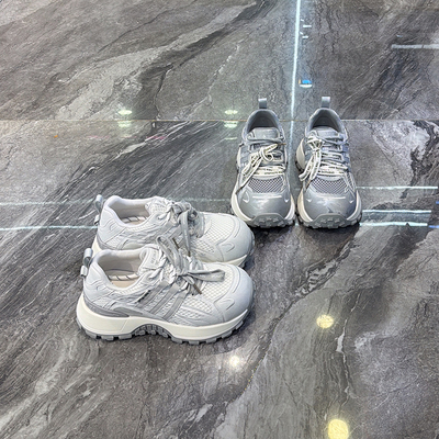 丑萌显脚小百搭老爹鞋轻便增高