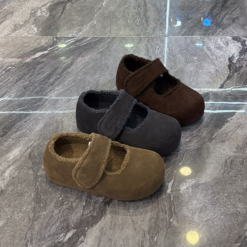 复古百搭懒人勃肯鞋增高显脚小