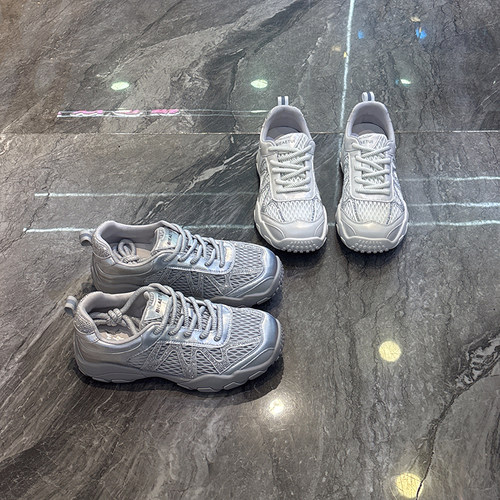 百搭系带德训鞋高级银薄款运动鞋