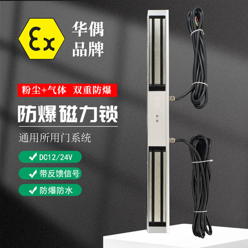 防爆磁力锁气体和粉尘双重防爆