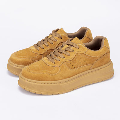 真皮透气软底低帮休闲鞋