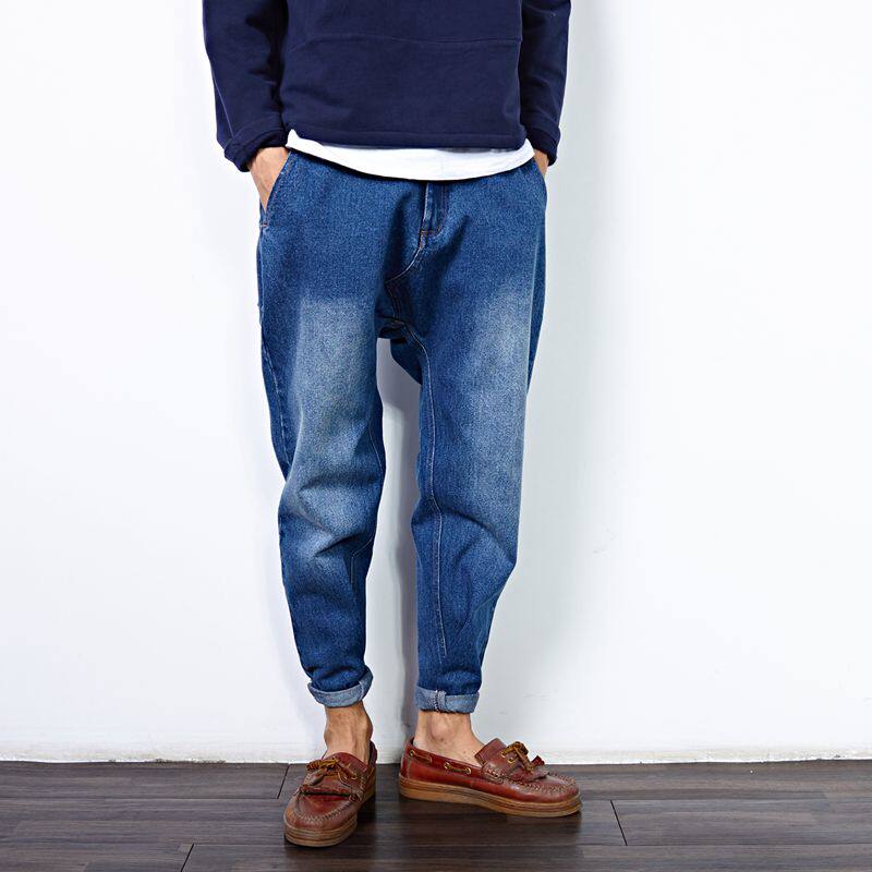 Jeans pour jeunesse droite en vrac en coton pour automne - Ref 1476904 Image 1