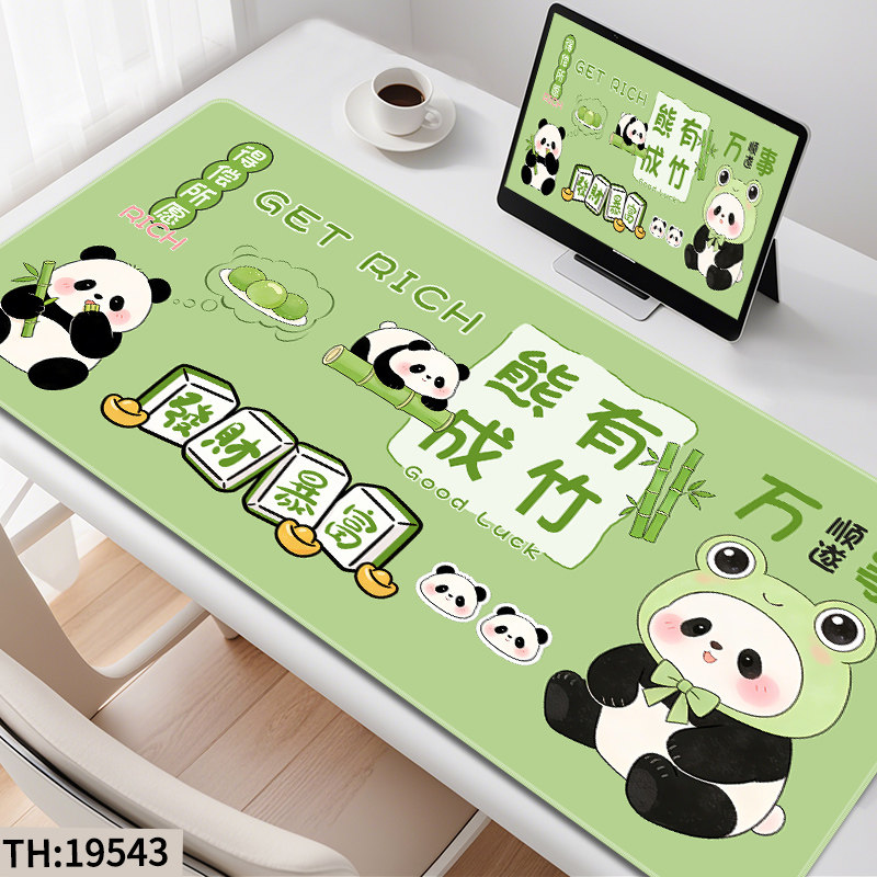 卡通鼠标垫家用办公桌面垫超大号男女可爱护腕桌垫学生书桌垫定制,电脑硬件/显示器/电脑周边,鼠标垫/贴/腕垫,淘宝优惠券,粉丝福利购,淘宝优惠卷