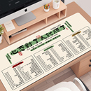 古风鼠标垫超大快捷键男女生办公电脑键盘垫家用学习桌垫word定制