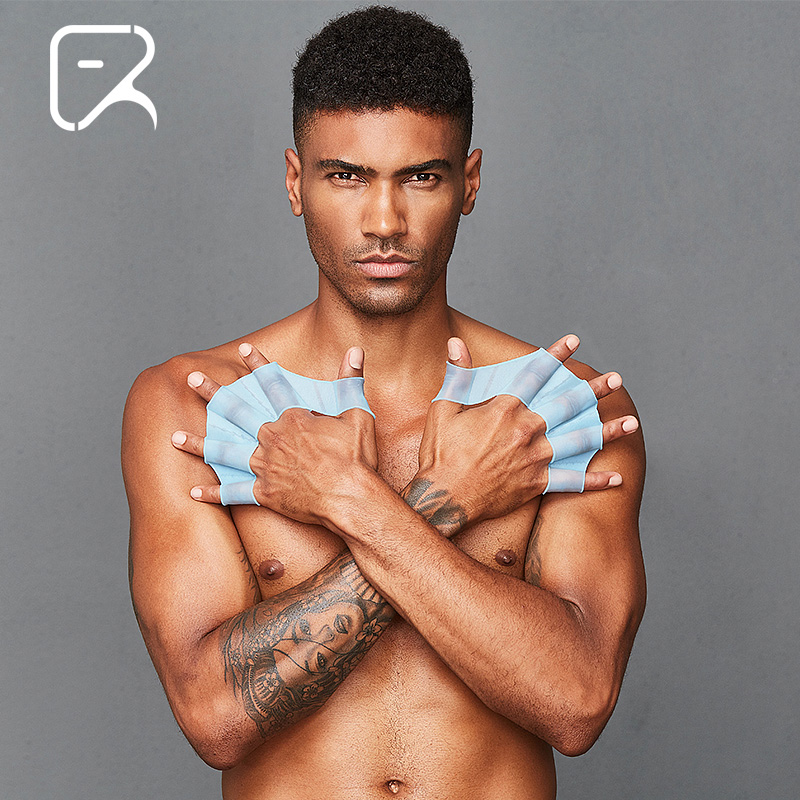 飞鱼专业训练硅胶儿童男女手蹼