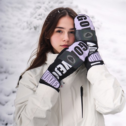 飞鱼未来滑雪手套防水保暖