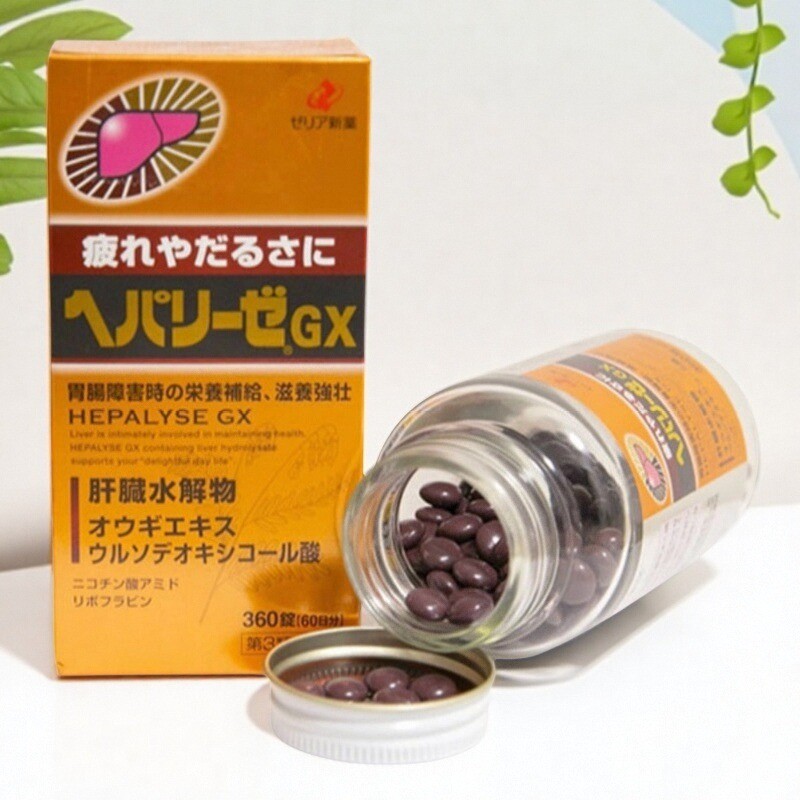 日本zeria解酒护肝片GX360粒