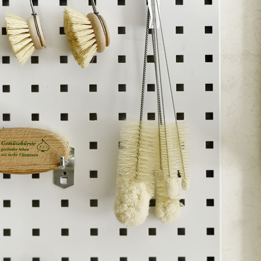 -桃园日常-德国进口老牌Redecker 壶嘴刷 奶瓶杯具刷 五只套组