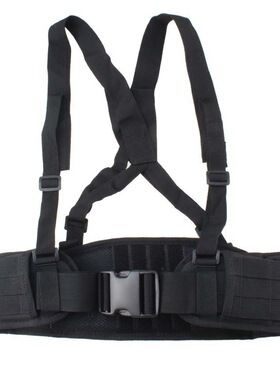 新款 molle双层织布战术腰封套装户外多功能腰带男士外个性腰带