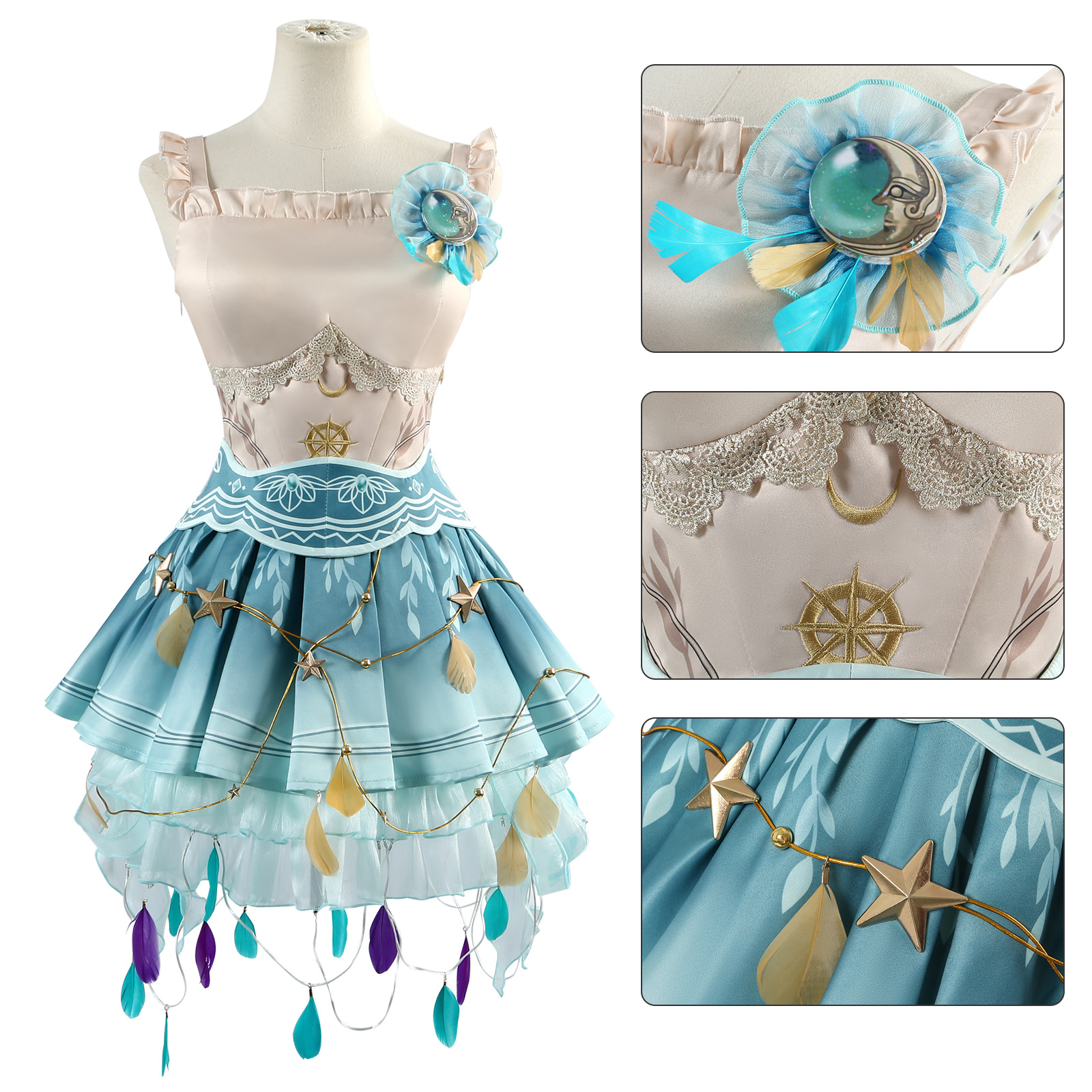 漫路人第五人格cos舞女流离的月光奇珍时装cosplay服装二次元动漫
