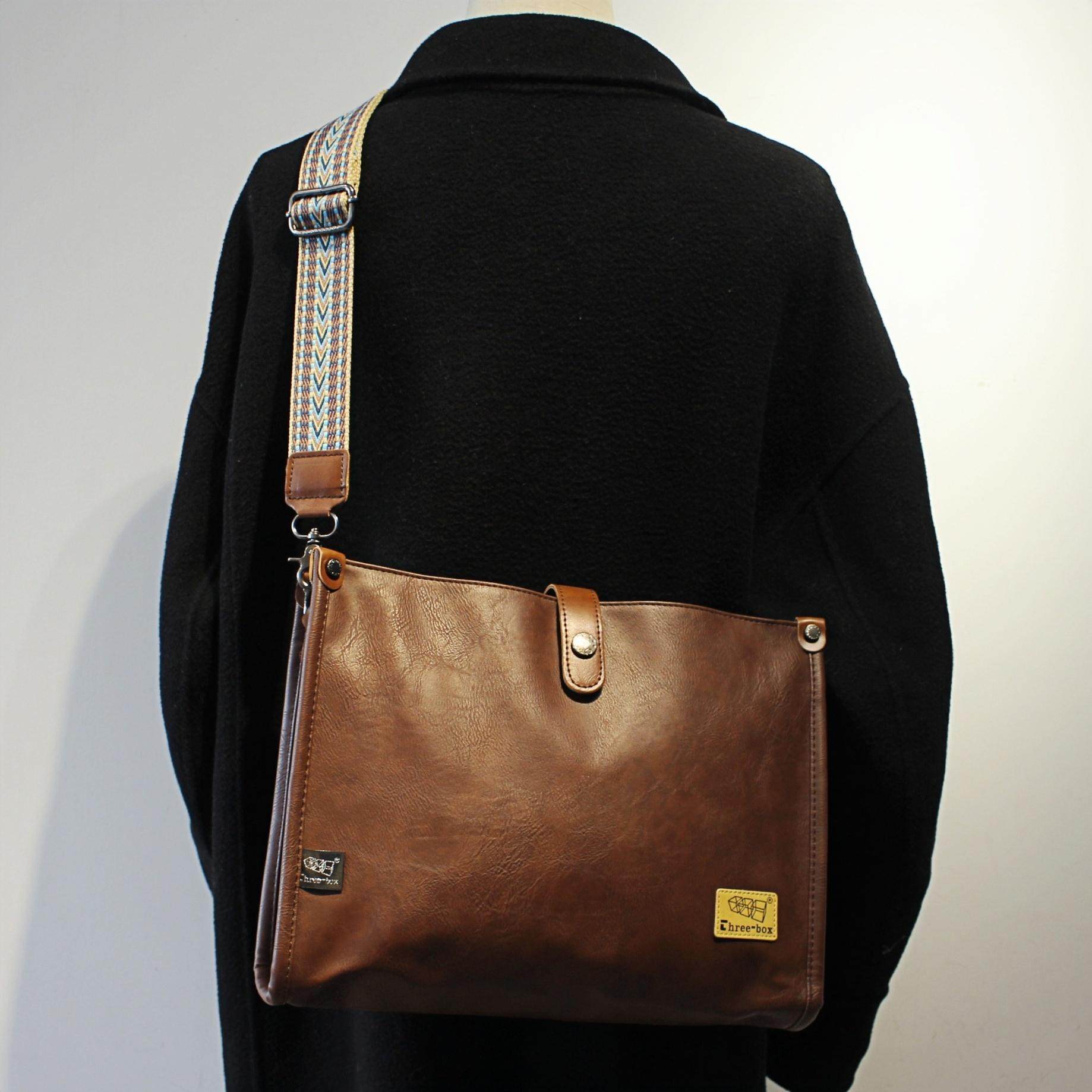 ThreeBox韩国ins风小众潮斜挎包