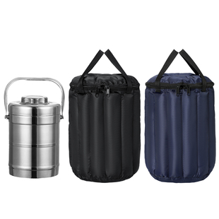 加厚手提保温袋保温桶防水便当学生饭盒多层饭手拎包上班族带饭包