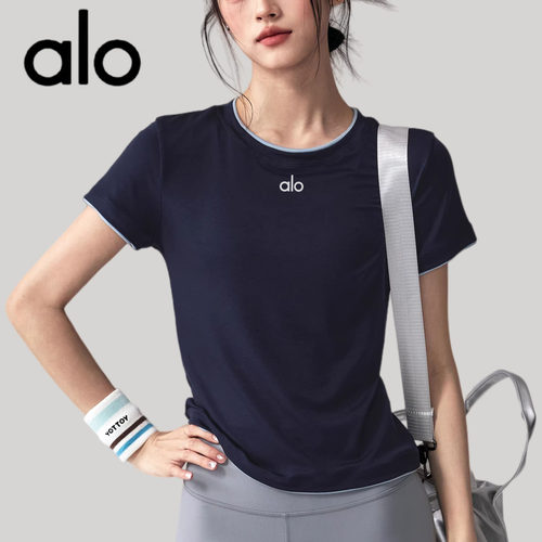 AIo普拉提跑步T恤休闲运动上衣夏