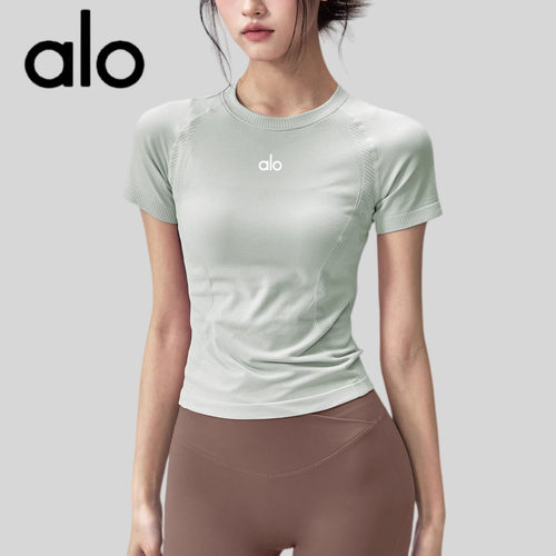 AIo夏季普拉提跑步T恤
