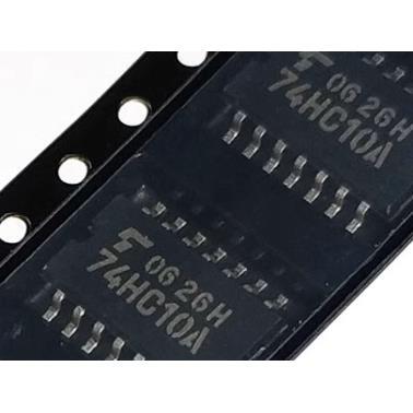 TC74HC10AF 丝印74HC10A 中体贴片SO-14/5.2 全新原装东芝可直拍