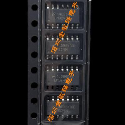 全新原装进口 国半 LM324 LM324M LM324MX NS SOP-14 贴片