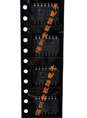 TC74HC10AF 丝印74HC10A 中体贴片SO-14/5.2 东芝可直拍 全新原装