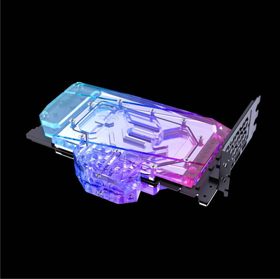 Bykski 显卡背板水冷头 技嘉 3080 3090 AORUS 24G MASTER 超级雕