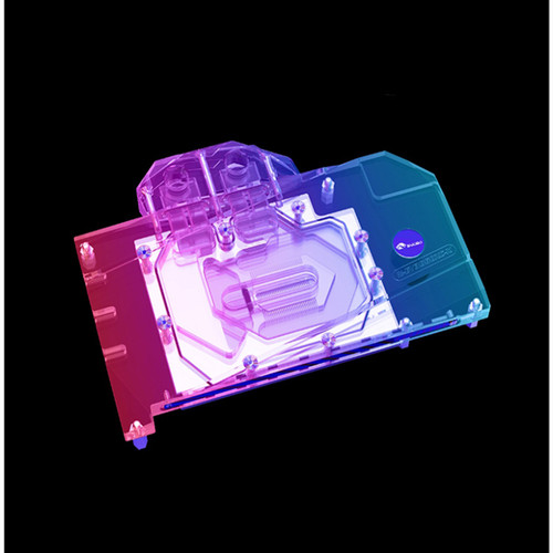 EVGA显卡分体水冷头幻彩散热器