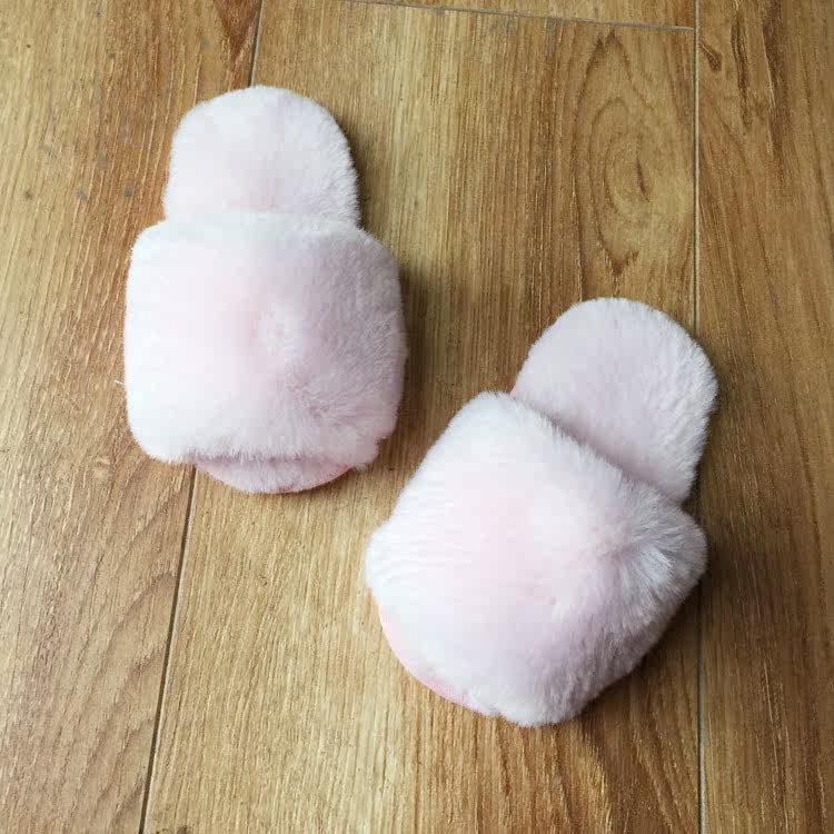 Pantoufles enfants en suède pour Toute saison - semelle tendon - Ref 987182 Image 4