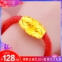 Nhẫn vàng chuyển ngọc trai SpongeBob Vòng đeo tay chuỗi đỏ 999 Hạt vàng may mắn Đàn ông và phụ nữ Yêu ngày Valentine Ngày Valentine - Vòng đeo tay Clasp vòng tay vàng nam