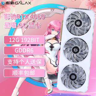 4060Ti高端台式 影驰RTX4060星曜 机电脑吃鸡大型游戏网游单机显卡