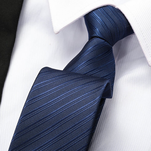 带带帅色织涤丝商务条纹领带包邮