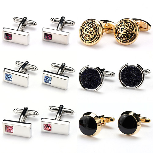 带带帅铜花纹袖扣包邮