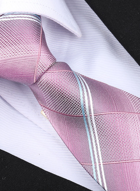 真丝-ZSLD078手打款真丝结婚领带桑蚕丝男士商务正装礼盒送礼领带