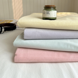 全棉水洗棉格子床单被套单件纯棉100被罩枕套宿舍单人床被单夏季