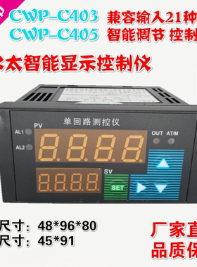 威尔太CWP-C403-02单回路测控仪温度压力液位C405  PID控制调节器